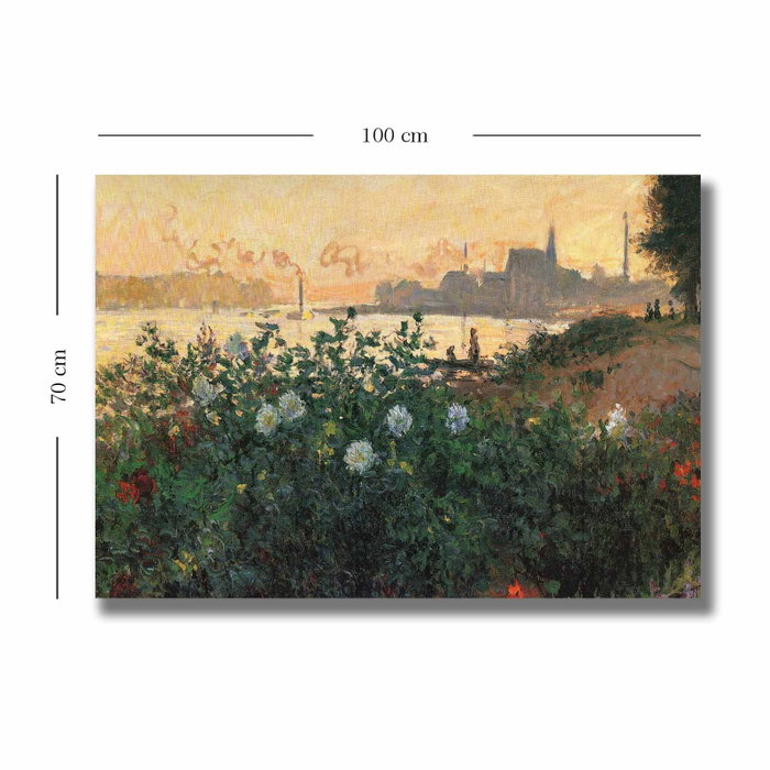 Wallity Ribera Florecida, Argenteuil - Claude Monet